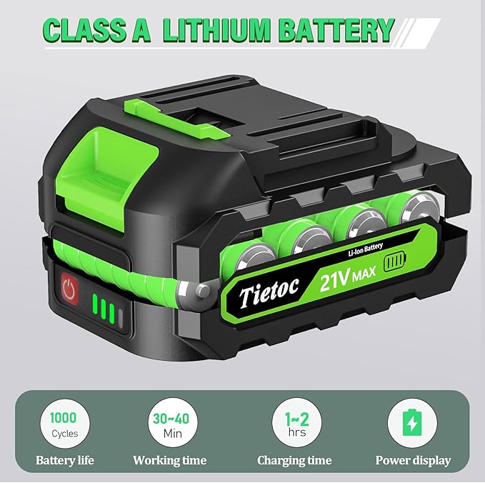 Tietoc Chainsaw 6 Inch Mini Electric Chainsaw Cordless Battery Powered, Hand Held Saw for Wood/Trees Trimming, Sawzall for Household and Garden, Stocking Stuffers Gift for Men Dad Husband Gadget 2025