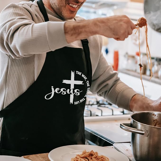 Funny Aprons for Men, Adjustable Mens apron for Grilling BBQ Cooking Grill Kitchen Chef, Birthday Gifts for Men Him