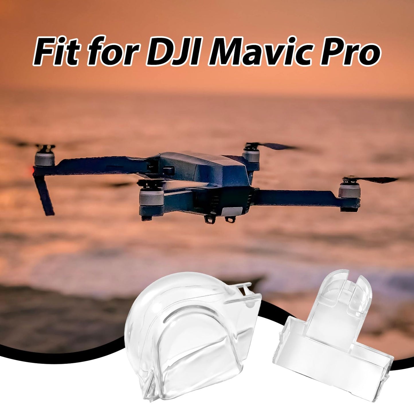 Gimbal Protector Gimbal Cover, Gimbal Lock Camera Lens Cover Anticollision Protection Scratch-Resistant Guard Cover Compatible W