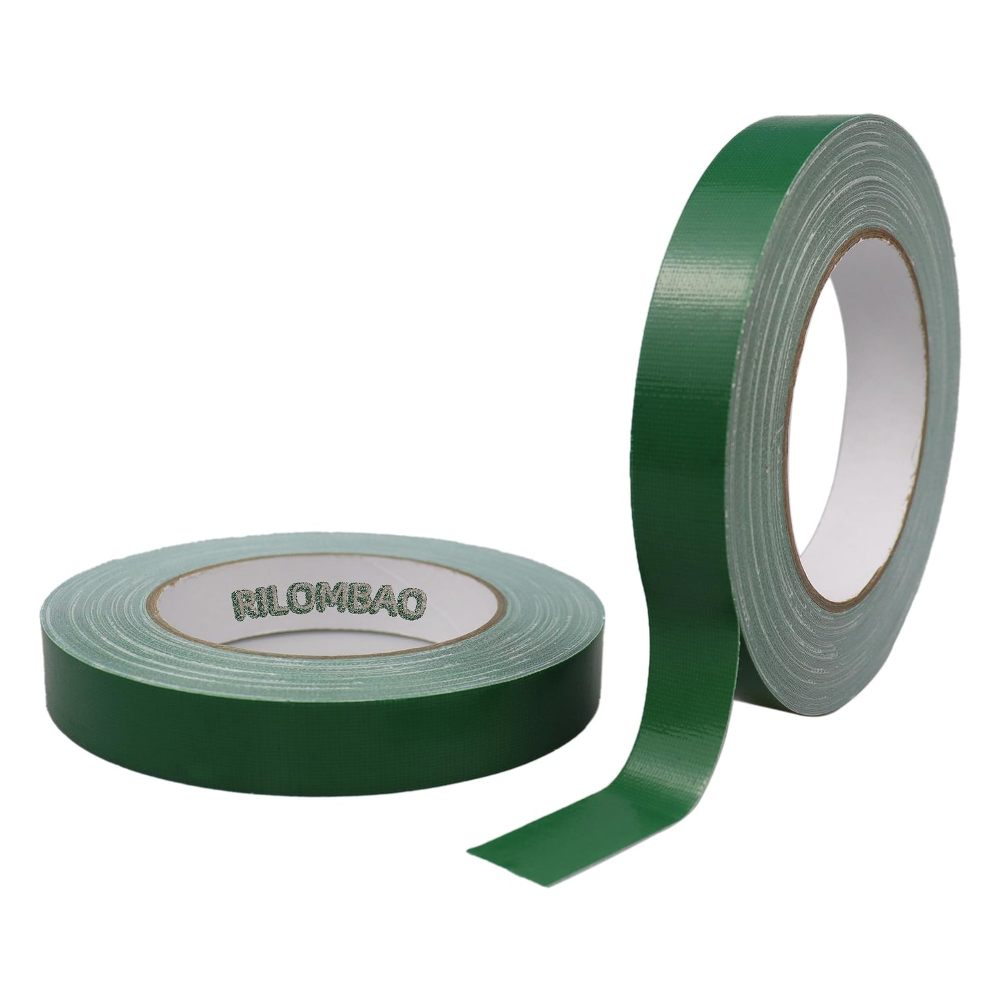 RILOMBAO 2 PCS Green Floral Tape, 0.78" Flower Stem Wrap Tapes, Waterproof Florist Tape - Multipurpose Adhesive Florist Tapes for Binding Fresh, Flower Bouquets and Floral Craft (98Ft/33Yd/Roll)