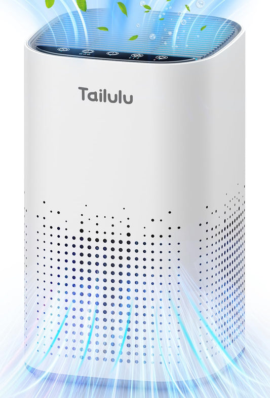 Air Purifiers For Home Large Room Up To 1500Ft, Tailulu H13 True Hepa Air Purifier For Pets Dust Odor Smoke, Air Purifier For Be