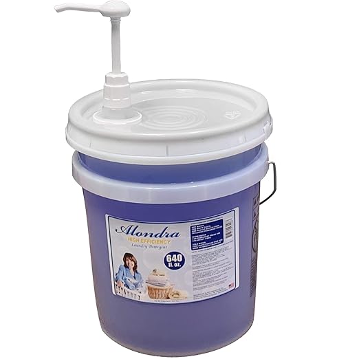 Mild Fresh Scent Ultra Concentrated HE Liquid Laundry Detergent 640 fl. oz. 5 Gallon Bucket with Dispensing Pump (Approx. 426 Loads)
