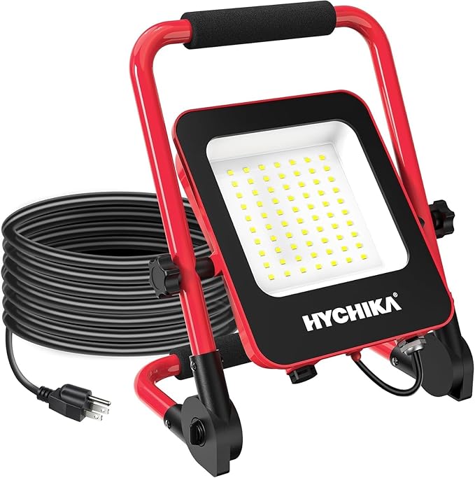 HYCHIKA Heat Gun,Orbital Sander 3.8Amp 450W,6.2A Mini Circular Saw,Reciprocating Saw,180W Rotary Tool,50W LED Work Light,6-Tool Power Tool Combo Kit