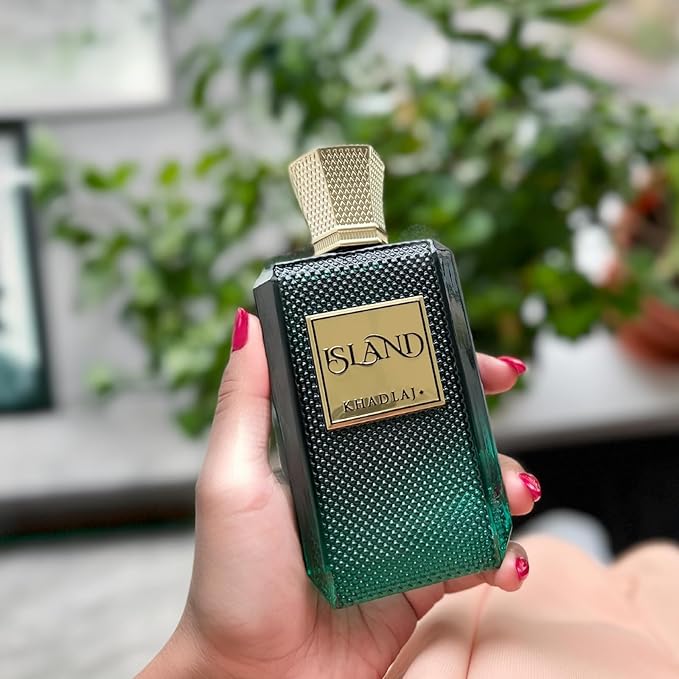 Khadlaj Island Extrait de Parfum Spray for Unisex, 3.4 Ounce