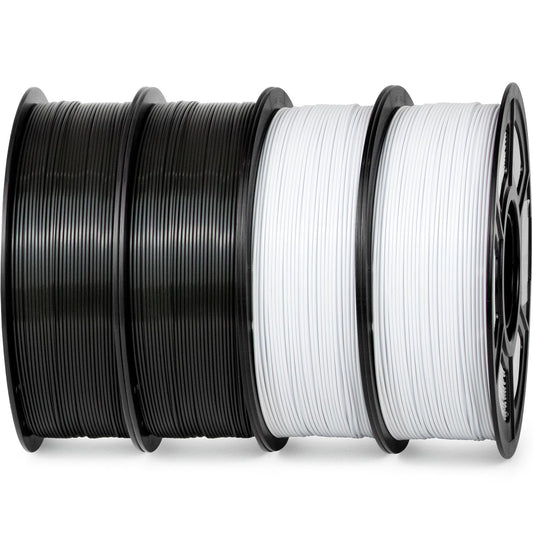 iSANMATE ASA 3D Printer Filament Bundle 4KG (8.8lbs), UV & Weather Resistant 3D Printer Filament Perfect for Outdoor Functional