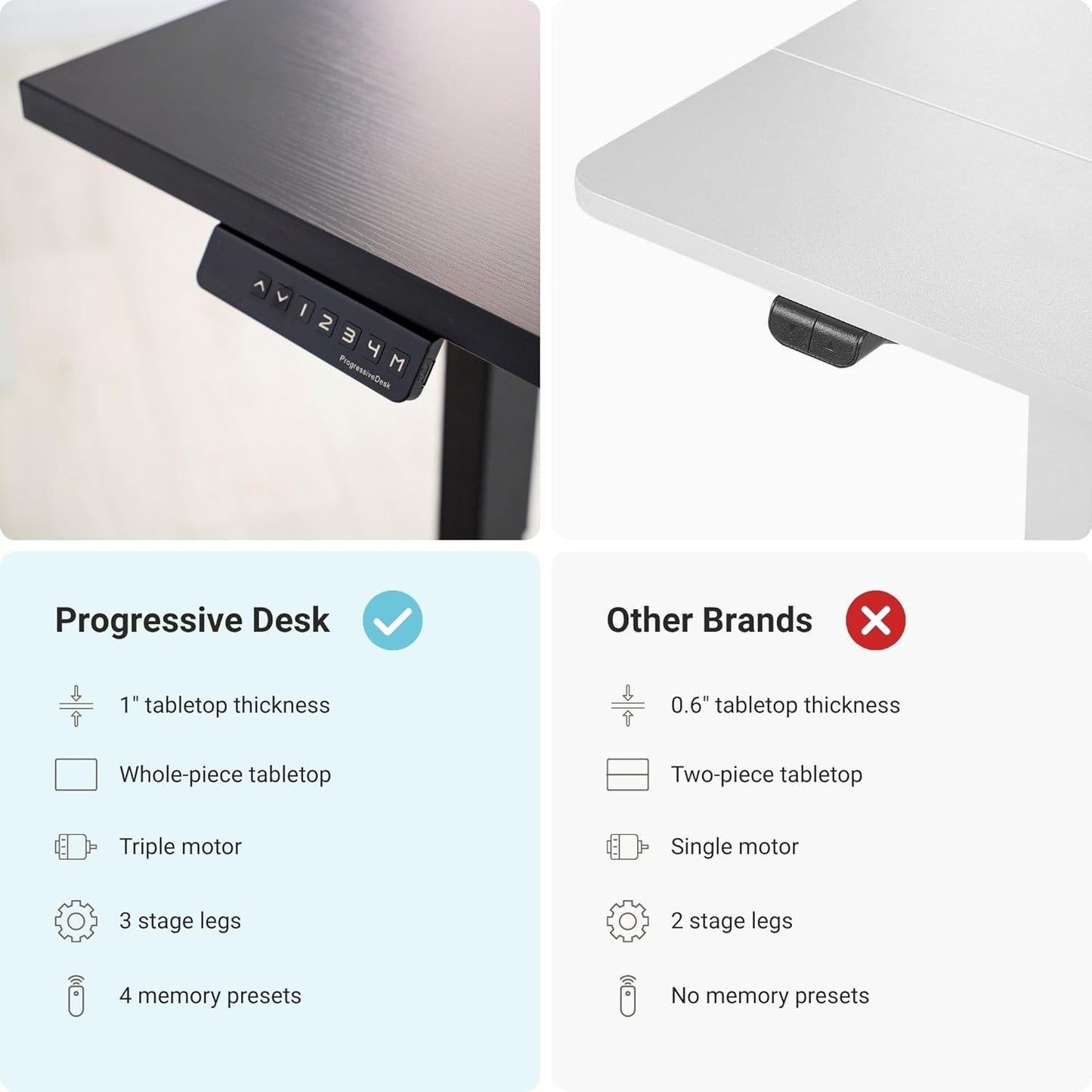 Standing Desk: FLT-05, DT-3030-BB, DT-4830-BB, DA-10-Black