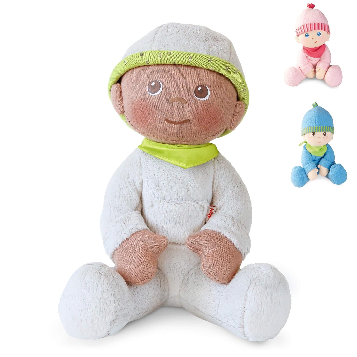 HABA Snug Up Ollie Doll: My First Baby Doll & Soft Plush Toy for Toddlers 1-3, Gender Neutral New Baby Gift