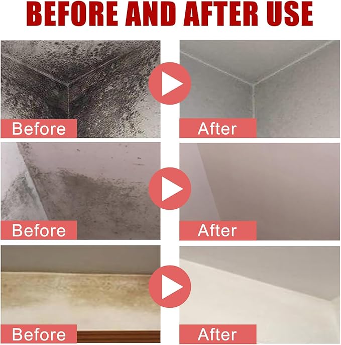 Fiell Wall Remover Spray,8.12 fl oz Highly Effective Removal Spray,Multi-Surface Cleaning Solution,Dirt, Dust And Stain Remover,for Wood,Tile,Fabric,Bathrooms,Kitchens,Long-Term Protection