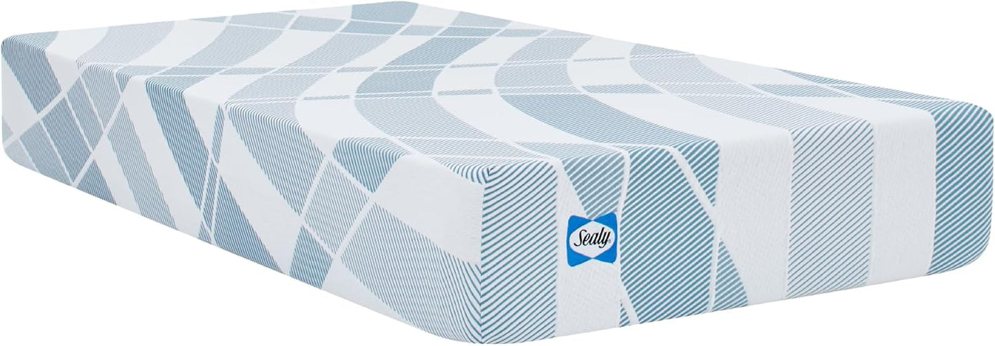 Sealy Dreamlife 10” Hybrid Mattress-in-a-Box, Full, SealyComfort Gel Memory Foam, SealyResponsive Encased Coils, Surface-Guard Technology
