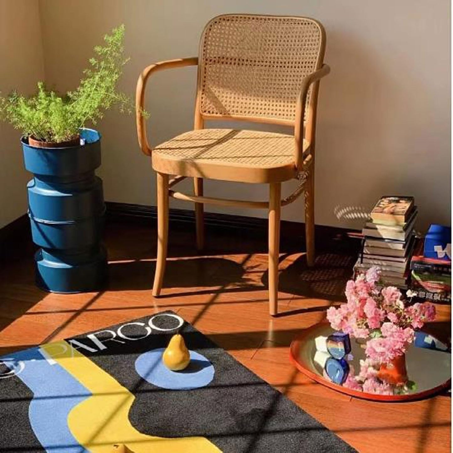 HEXEH Side Table Small Side Table Plant Stand Indoor, Metal Plant Stand Table for Flower Pots, Coffee Table Plant Holder, Modern Home Decor Small Round Side End Table Snack Table Coffee Table