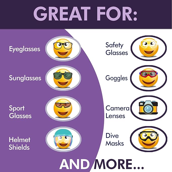 Clear View Screen & Lens Cleaner for Eyeglasses, Laptops, Smartphones, & Other Screens, 1 Gallon