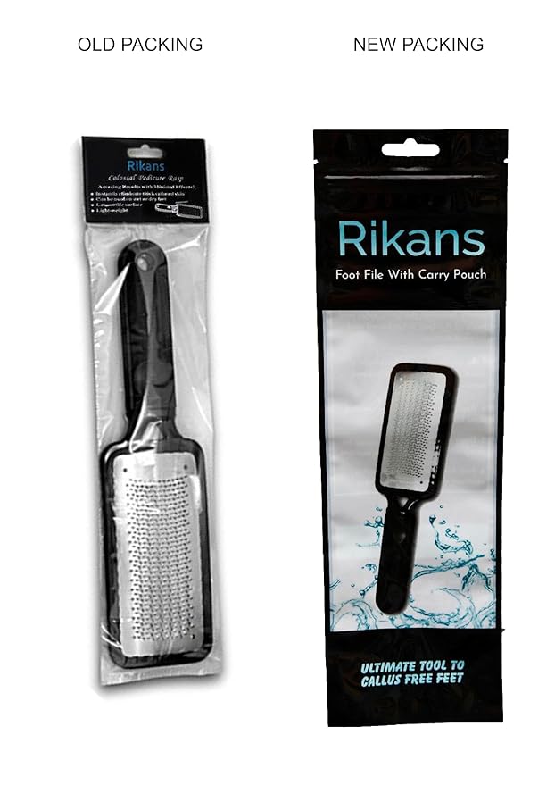 Colossal Foot rasp Foot File and Callus Remover. Best Foot Care Pedicure Metal Surface Tool to Remove Hard Skin. Can be Used on Both Wet and Dry feet, High Grade Stainless Steel File