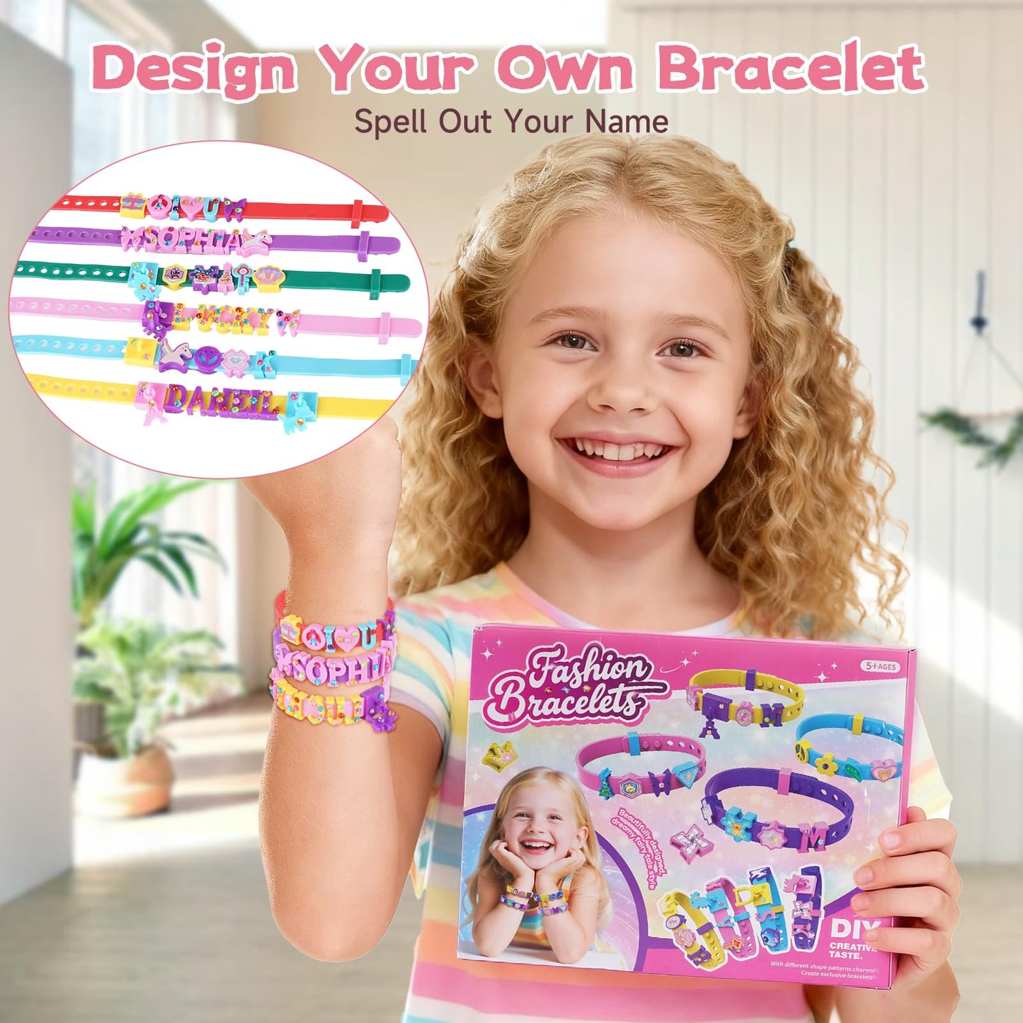 Art & Craft Kits Friendship Bracelet Making Kit 12 Sets - DIY for Girls and boys Ages 5 6 7 8-12, Creative Arts Crafts Christmas & Birthday Present Party Gifts
