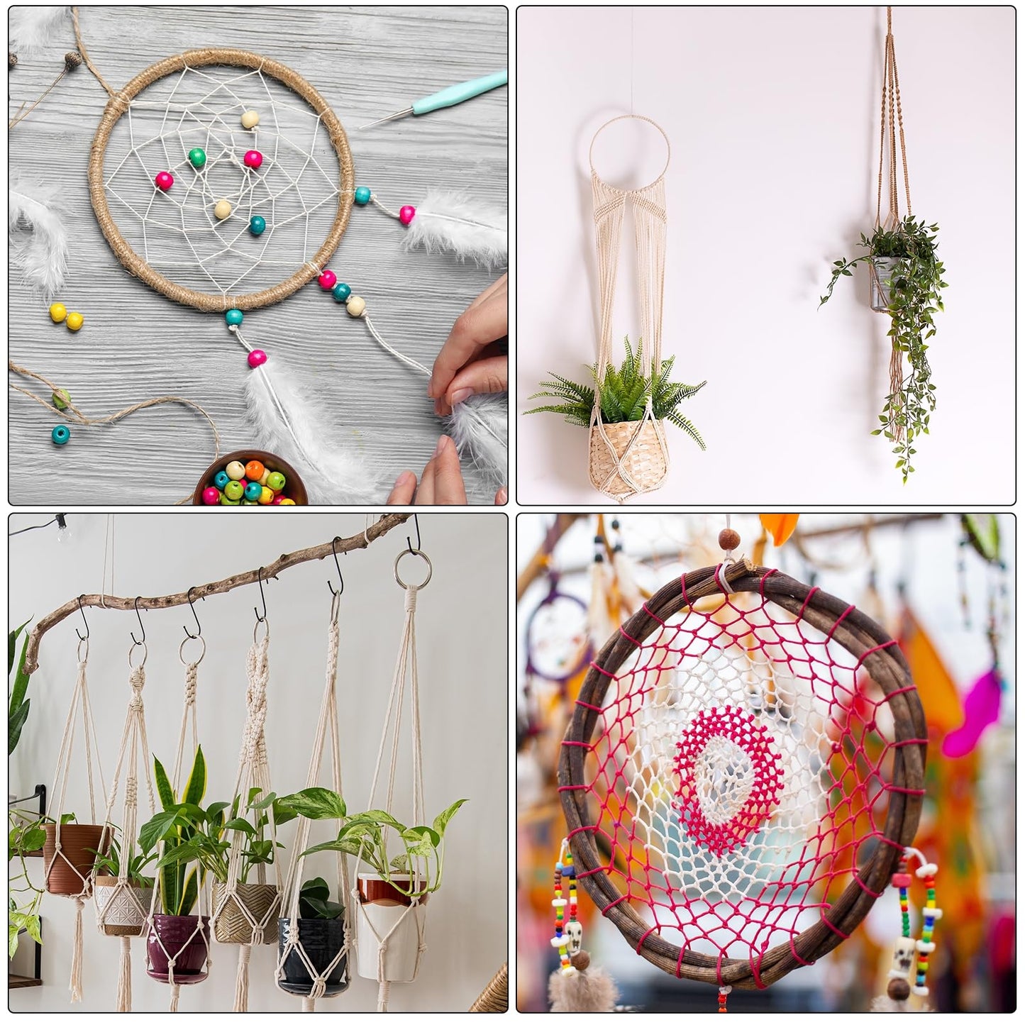 MECCANIXITY 20 Pcs Dream Catcher Rings,Metal Crafts Hoops Floral Hoop 3 Inch Macrame Hoops Rings for DIY Crafts Wreath Making Supplies Plant Hangers, Black