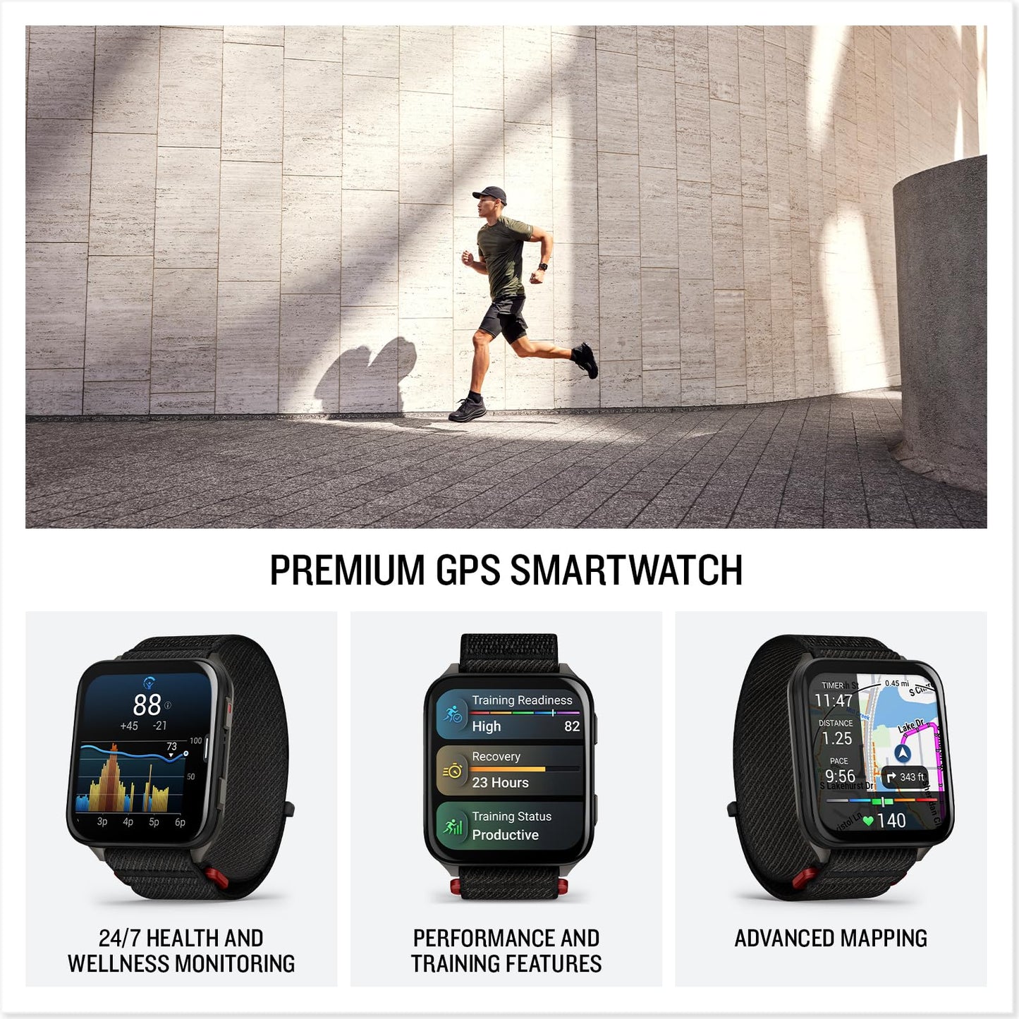 Garmin Venu X1 Thin And Lightweight Gps Smartwatch, 2    Amoled Display, Sapphire Lens, Led Flashlight, Built-In Maps, 100+ Spor