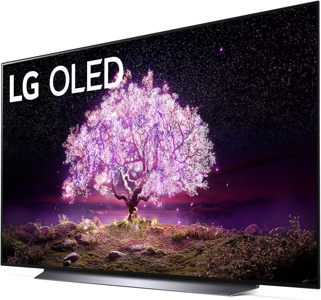 OLED C1 Series 55” Alexa Built-In 4K Smart TV (3840 X 2160), 120Hz Refresh Rate, Ai-Powered 4K, Dolby Cinema, Wisa Ready, Gaming Mode (OLED55C1PUB, 2021)