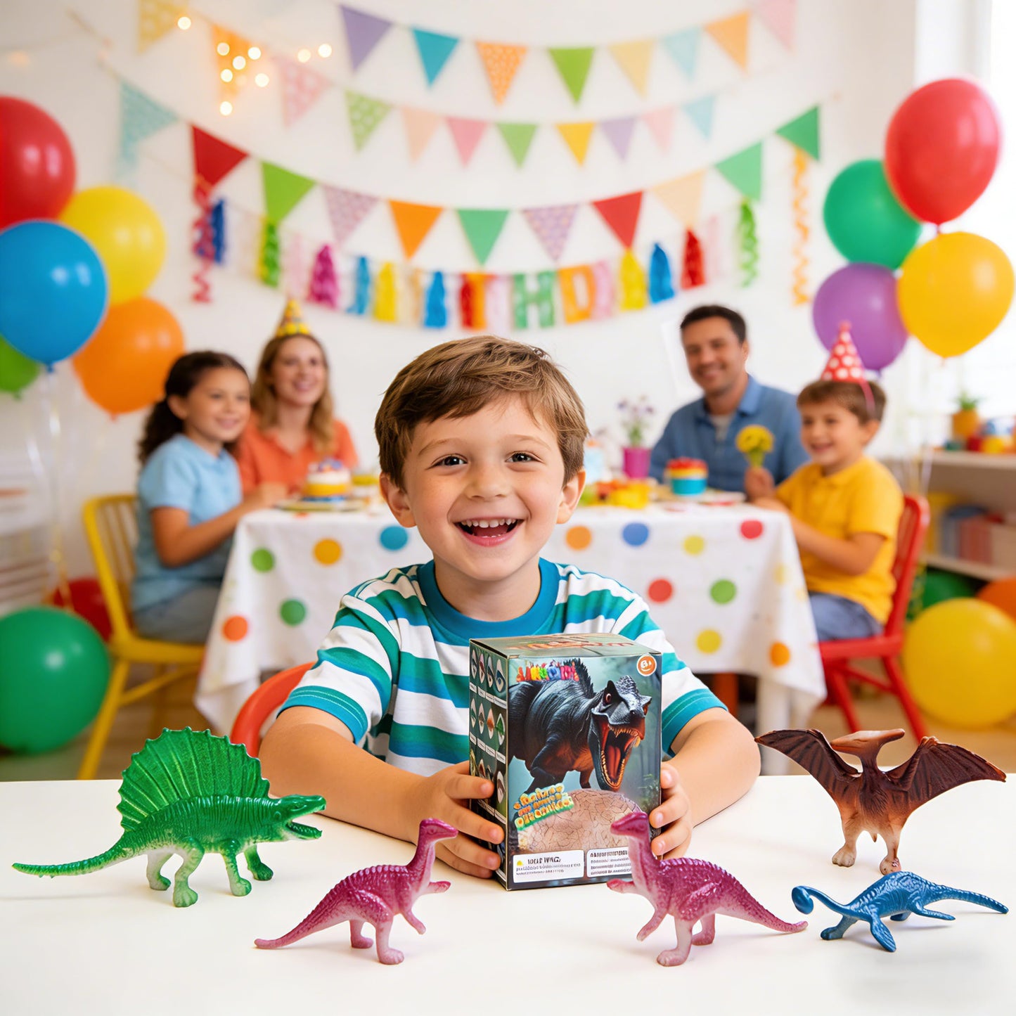 LIHBCAIYI Dino Dig Kit with Jumbo Egg,16PCS Hatching Dinosaur Eggs Excavation Set Archeology Toys Fossil Digging Kits for Boys Girls,Dinosaur Party Decorations Easter Gifts for Kids Ages 6-12