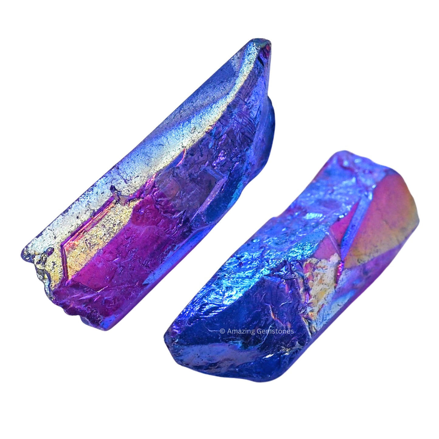 Amazing Gemstone Amethyst Aura Quartz Raw Crystals Point and Healing Stones, Natural Rocks for Meditation and DIY Raw Stones and Crystals (1 lb)