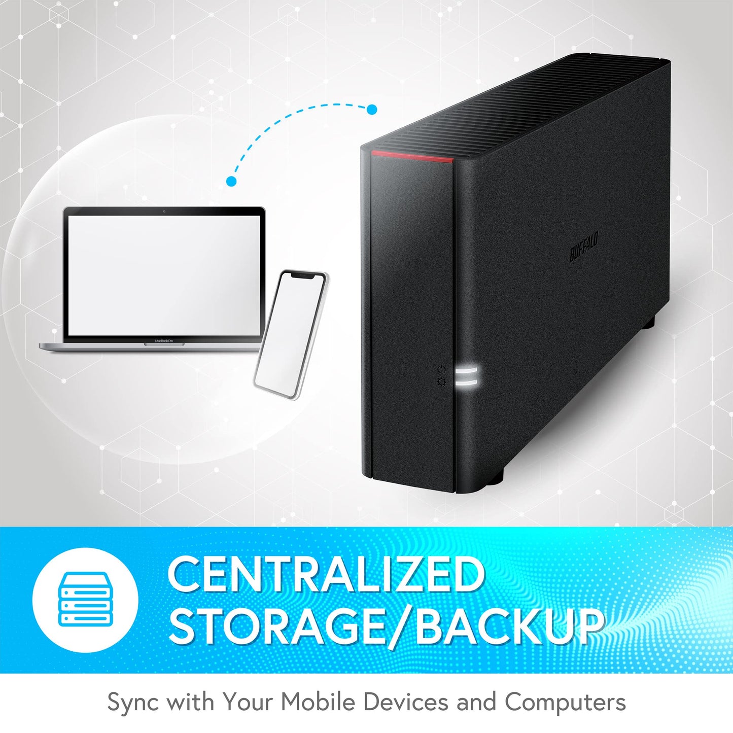 Buffalo Linkstation 210 6Tb 1-Bay Nas Network Attached Storage With Hdd Hard Drives Included Nas Storage That Works As Home Clou