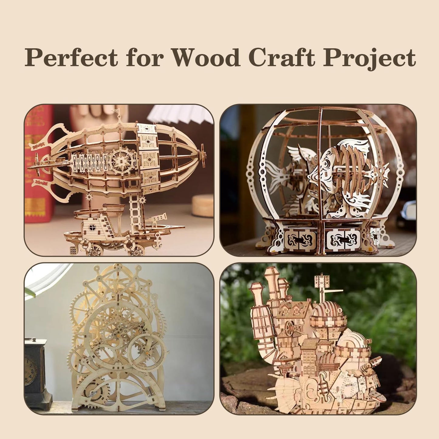Balsa Wood Sheet, 24 Pack Plywood Sheets, Basswood Sheets 12X12X1/16 Inch, Unfinished Wood Boards Blanks for Laser Cutting, Engraving, Burning, Crafts((H305/17-24)