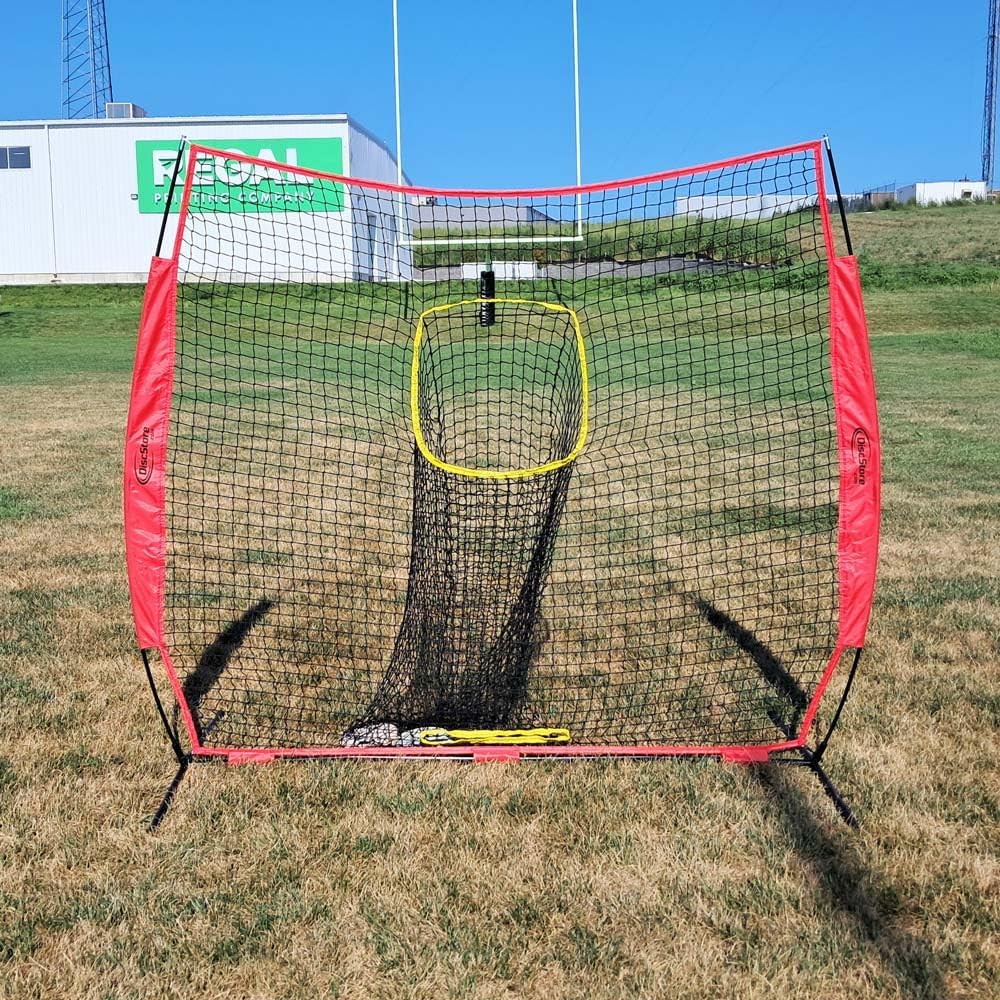 Disc Store Disc Golf Training Net - 7x7 Disc Golf Throwing Net - Comes with Convenient Carrying and and Storage Bag