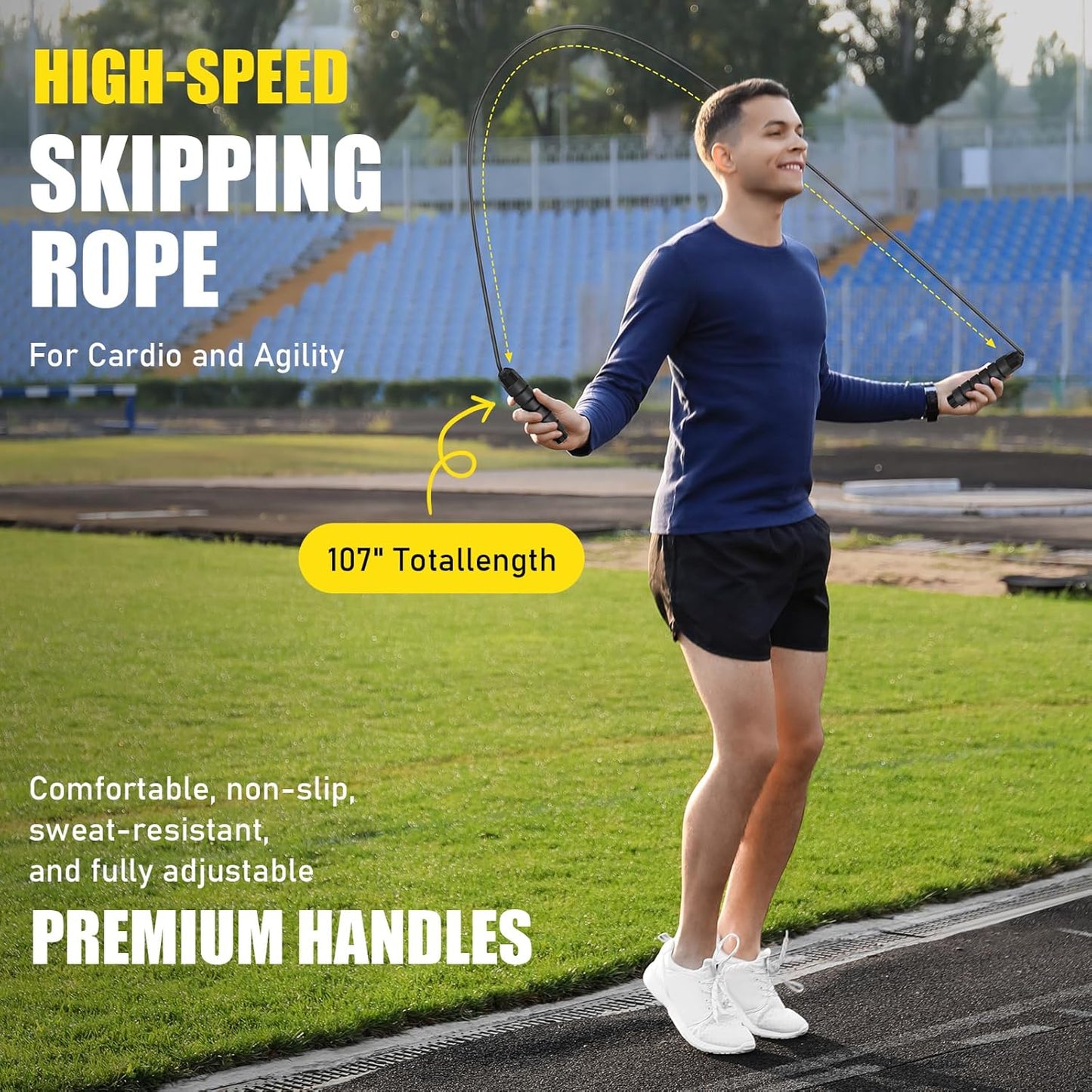 Agility Speed Training Equipment Set, Football Practise Set with 20ft Agility Ladder, 12 Cones, 4 Adjustable Hurdles, Jump Rope, Parachute, for Basketball, Soccer, Football, Kids, Youth, Adults