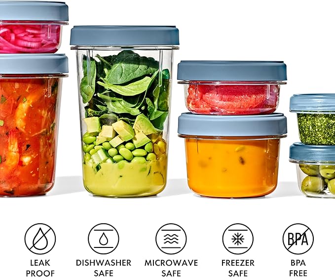 OXO Good Grips Twist & Stack 12-Piece Container Set