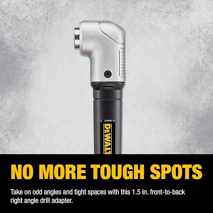DEWALT IMPACT READY 1.5" Right Angle Attachment for Impact Driver (DWARA120)