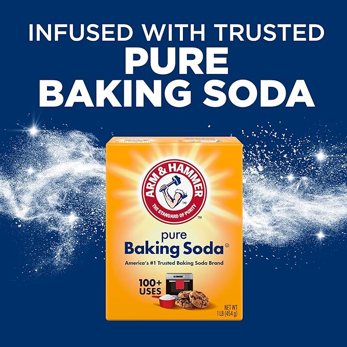 ARM & HAMMER Liquid Laundry Detergent, Clean Burst Fresh, 170 fl oz, 170 Loads, HE Laundry Detergent Liquid