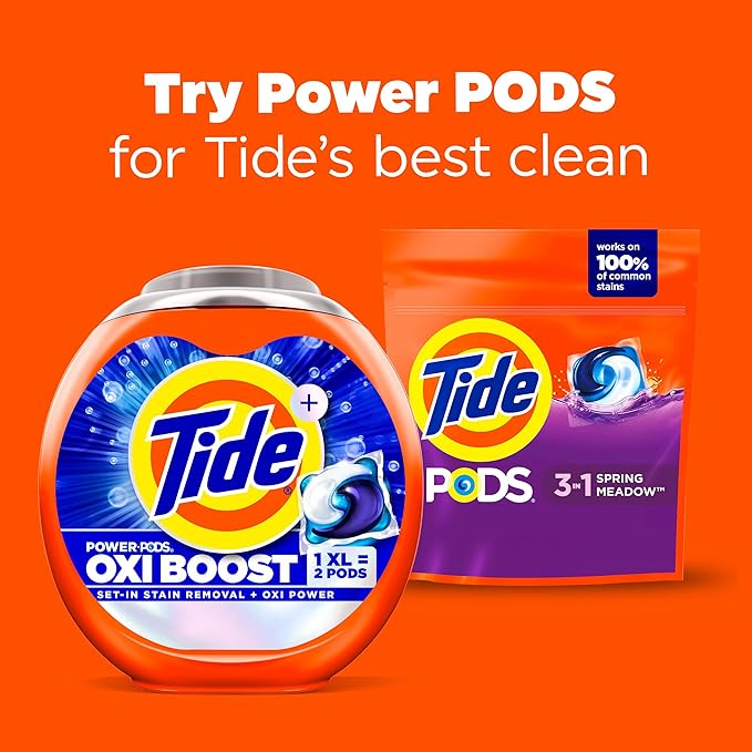Tide Pods Laundry Detergent, Spring Meadow, 35 Count