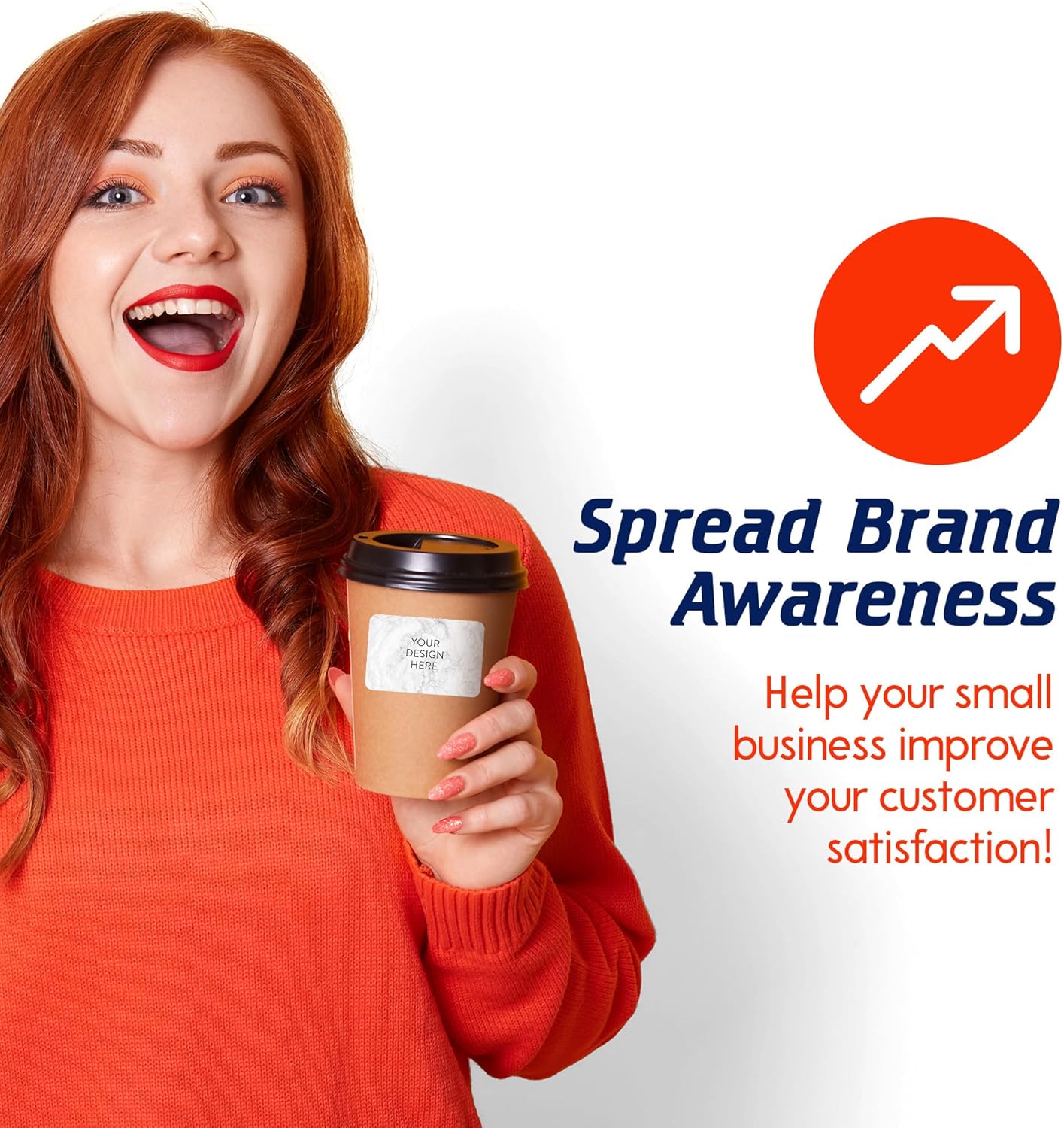 100 Custom Vinyl Stickers - Upload Your own Image, Text, Design, Logo - Personalized Logo Labels for Handmade, Packaging, Bottle, Jars, Candle, Brand Stickers (Silver Marble, 5x3)