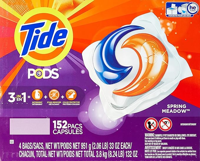 Tide Spring Meadow Pods, 152 Count