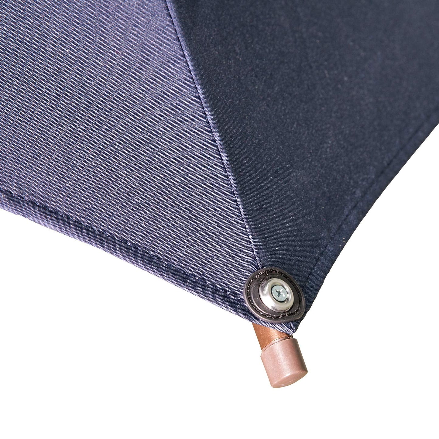 Ogrmar 6.5x10ft Patio Umbrella Rectangular Outdoor Table Umbrella with Crank & Push Button Tilt for Terrace, Backyard, Garden, Courtyard, Swimming Pool, Lawn (Navy Blue)