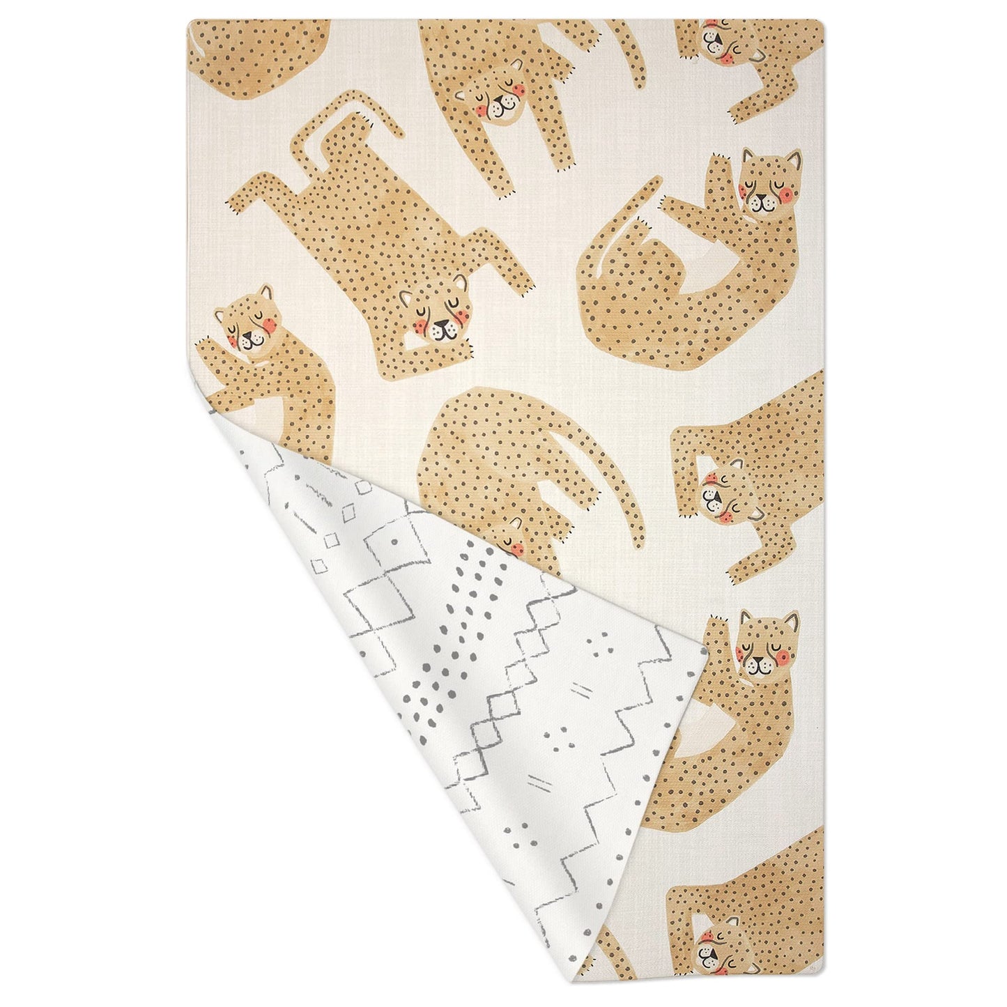 Lillefolk Reversible Baby Play Mat – Large 6.9ft x 4.6ft Foam Floor Mat for Babies & Toddlers – Stylish Non-Toxic Crawling Mat, Tummy Time Mat & Playroom Rug