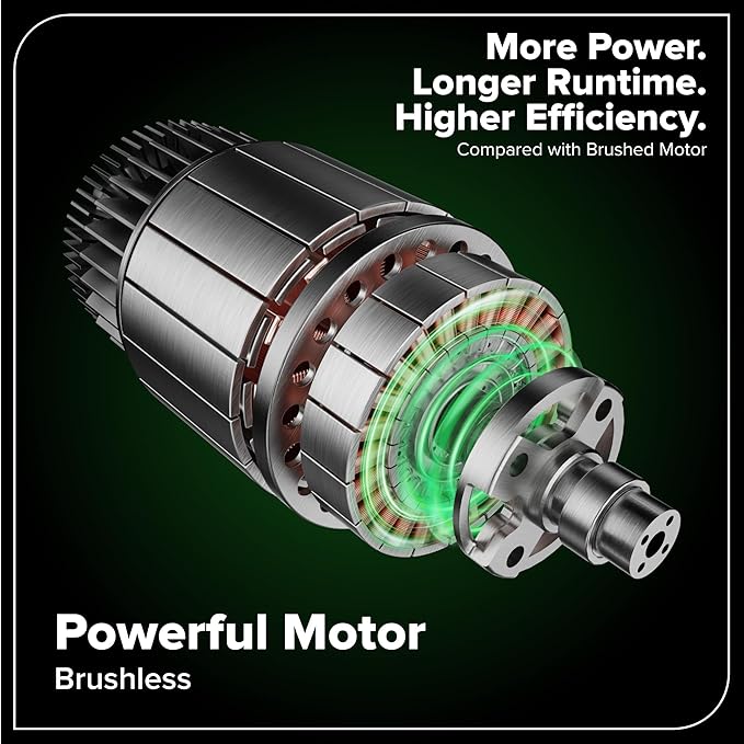Greenworks 40V (230 MPH / 505 CFM) Cordless Brushless Leaf Blower/Vacuum with Bag, High Power, Lightweight & Quiet for Yard Debris Cleanup, Includes 5.0Ah Battery & Charger