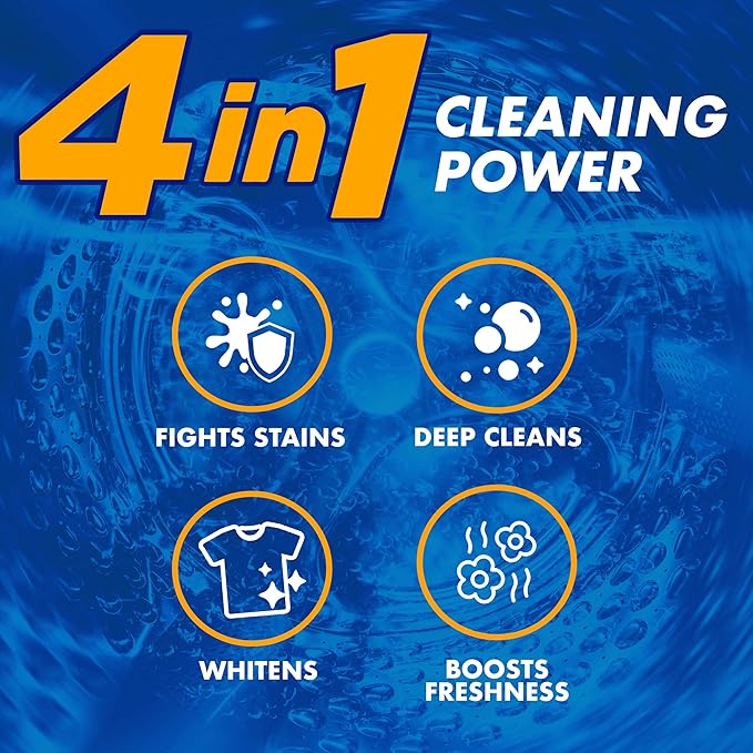 ARM & HAMMER Laundry Detergent, Clean Burst Liquid Laundry Detergent, 229.5 Fl Oz Bottle