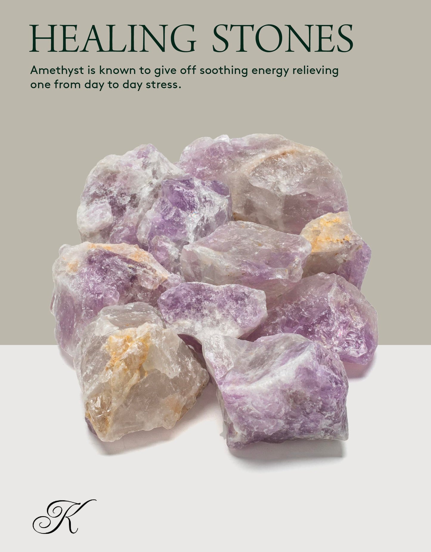 KALIFANO Rough Amethyst 10 Stone Bulk Bundle with Healing & Calming Effects - High Energy Raw Amatista - Reiki Crystal Used for Rock Tumbling and Lapidary (Family Owned and Operated)