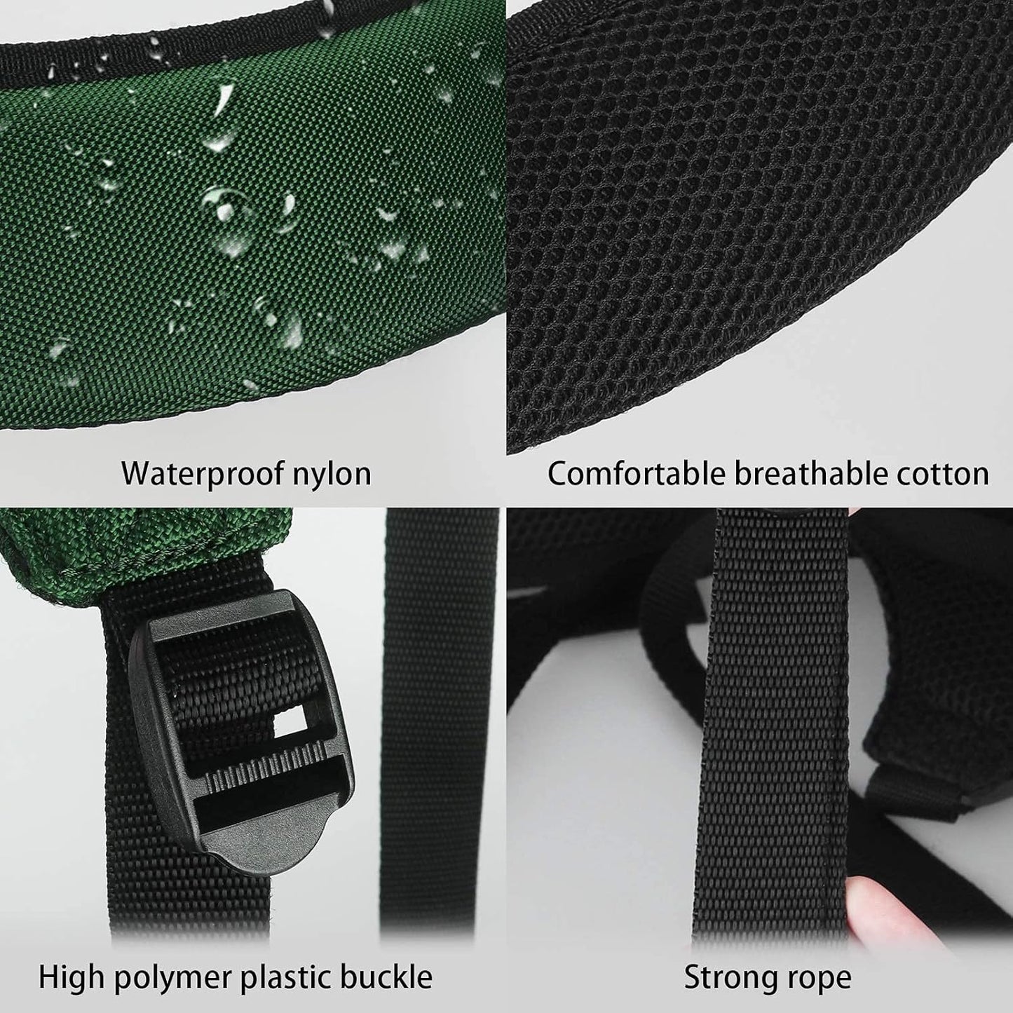 Golf Bag Strap Replacement Comfort Double Shoulder Adjustable Strap Padded Golf Carrying Bag Strap