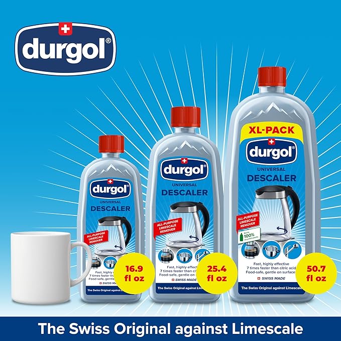 Durgol Universal, Multi-Purpose Descaler and Decalcifier for Household Items, 16.9 Fluid Ounces (Pack of 2)