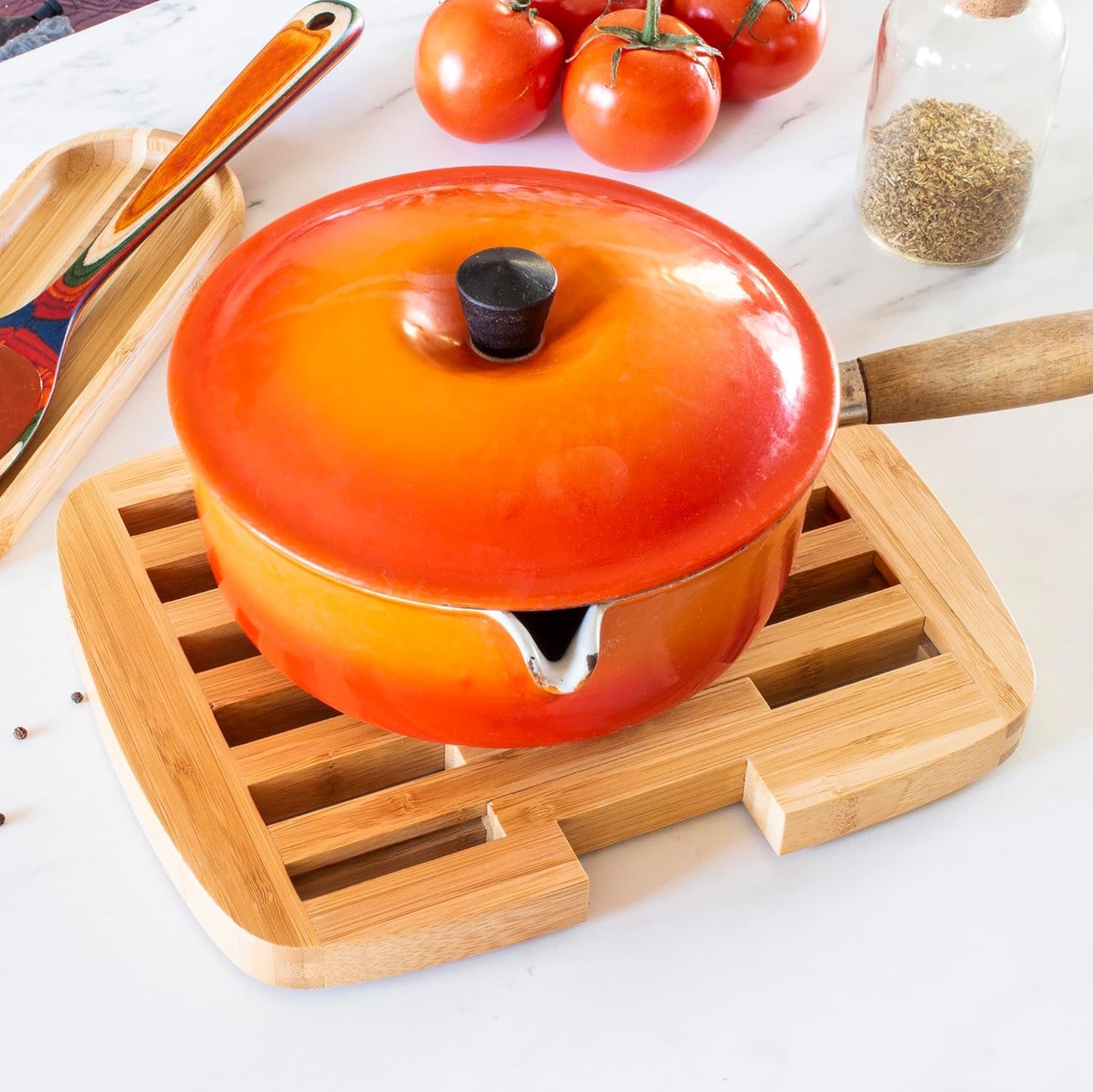 Totally Bamboo Expandable Bamboo Trivet