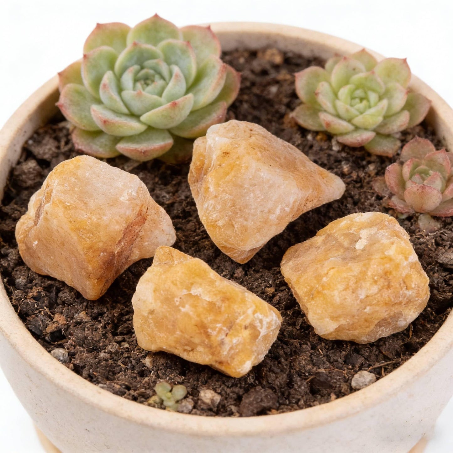 UFEEL 1 LB Bulk Rough Yellow Aventurine Crystal Stone for Tumbling Cabbing Decoration Polishing Wicca Reiki Healing Crystals Large 1" Natural Raw Stones 1 Pound (About 450 Gram)