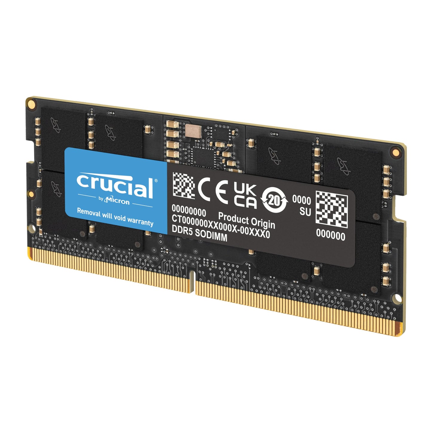 Crucial 32Gb Ddr5 Ram, 5600Mhz (Or 5200Mhz Or 4800Mhz) Laptop Memory, Sodimm 262-Pin, Compatible With 13Th Gen Intel Core And Am
