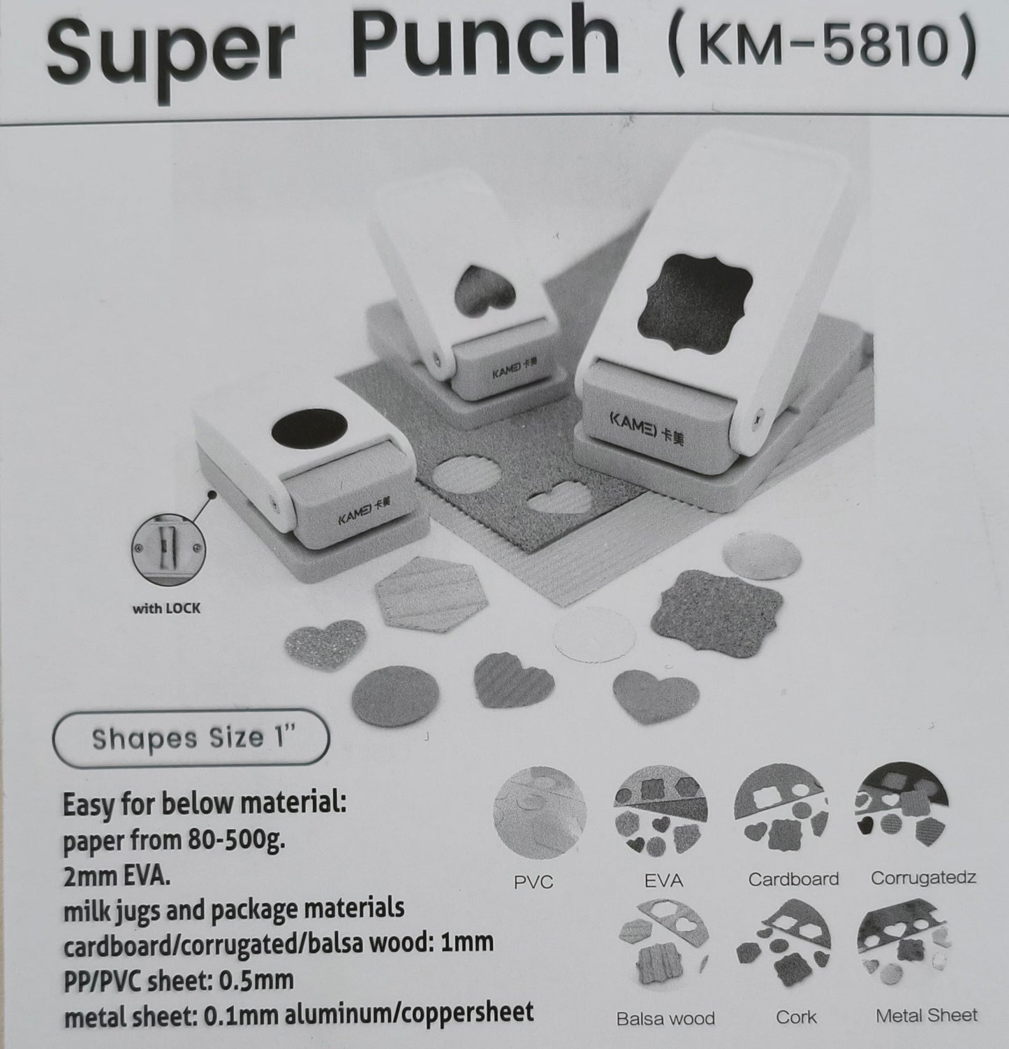 1X0.8inch Rectangular Postage Stamps Punches,Stamp Puncher,Craft Lever Punch Handmade Paper Punch with a Scrapbook Stamps Shaped Paper Punch for Paper Crafting/DIY Card Making Arts Crafts Supplies