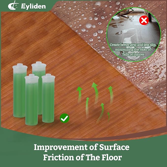 Eyliden Spray Mop - Includes Bio-Enzyme Multi-Surface Cleaner Concentrate, 2 Microfiber Pads | All-in-One Solution Floor Cleaning Kit, Long-Lasting Freshness Wet Mops for Hardwood, Tile, Marble