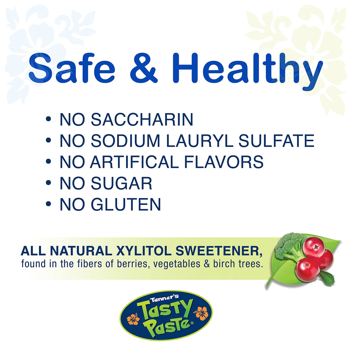 Tanner's Tasty Paste Cha Cha Chocolate Flavored - Anticavity Fluoride Children’s Toothpaste/Great Tasting, Safe, and Effective for Kids (4.2 oz.)