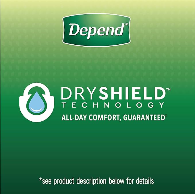 Depend Incontinence Underwear for Men, Extra-Large, 15 Count Pack of 2 | Maximum Absorbency | Disposable | Grey | FIT-Flex