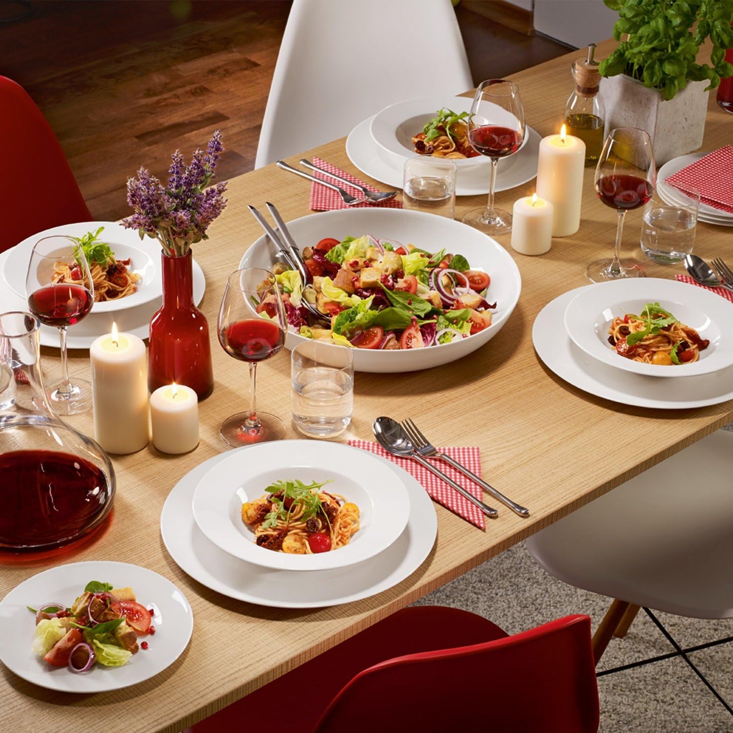 Villeroy & Boch For Me Elegant Bowl for Soups and Salads, Premium Porcelain, Dishwasher Safe, White, 16.5 oz