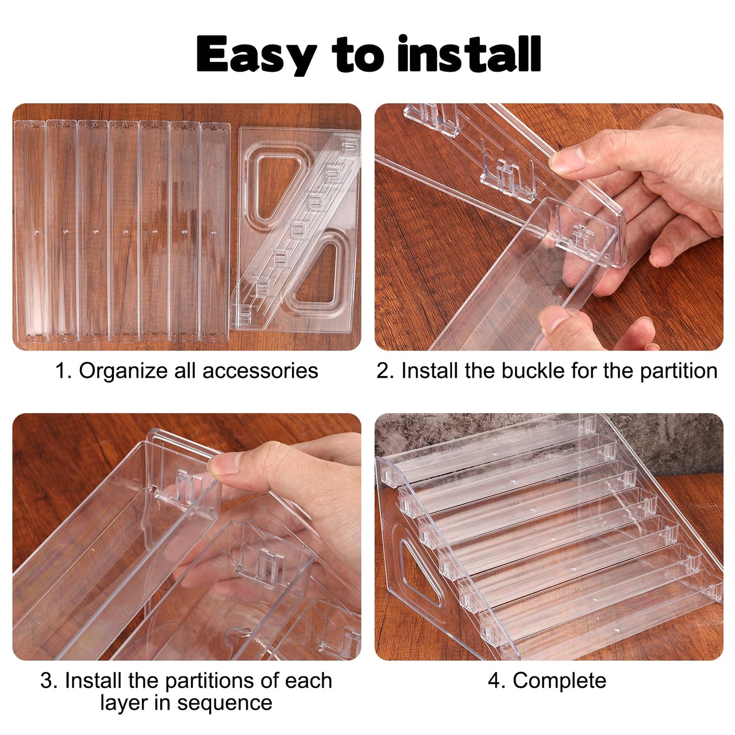 2 Pack 7 Tier Earring Display Stand Acrylic Earring Holder Organizer Holds 4 Pairs of Earrings in One Row Retail Detachable Jewelry Card Stand for Selling Vendors Jewelry Display Earring Rack