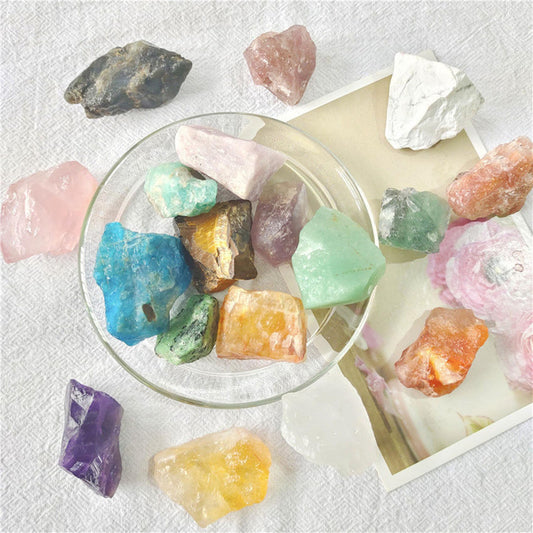 Yellow Jade Raw Crystals Healing Crystals Natural Rough Stones 1.2-2" for Tumbling, Fountain Rocks, Yoga, Meditation, Polishin, Gift 43
