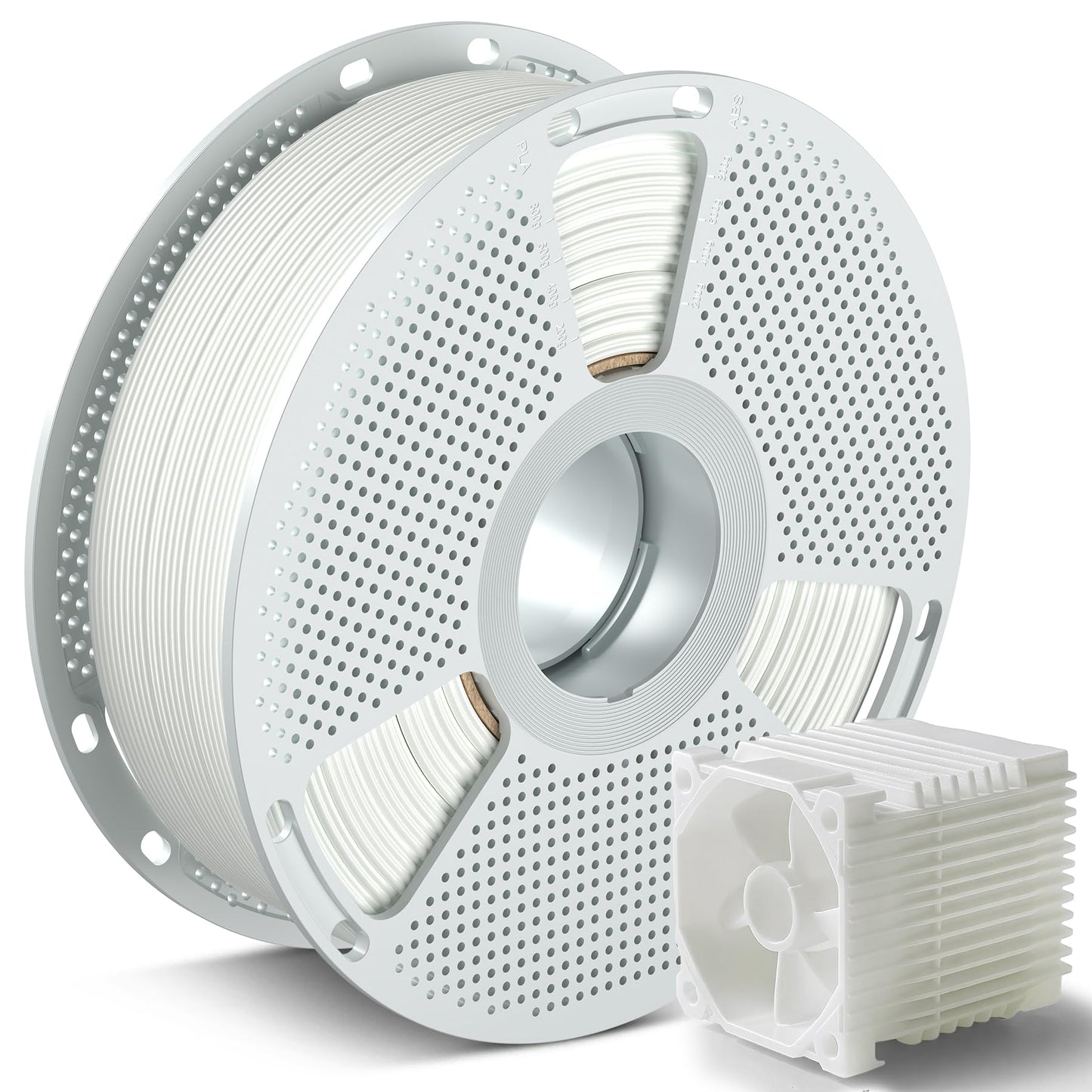 SUNLU PC Filament 1KG, 1.75mm Polycarbonate 3D Printer Filament, High Temperature Reusable Spool, Impact Resistance & Tough, Nat